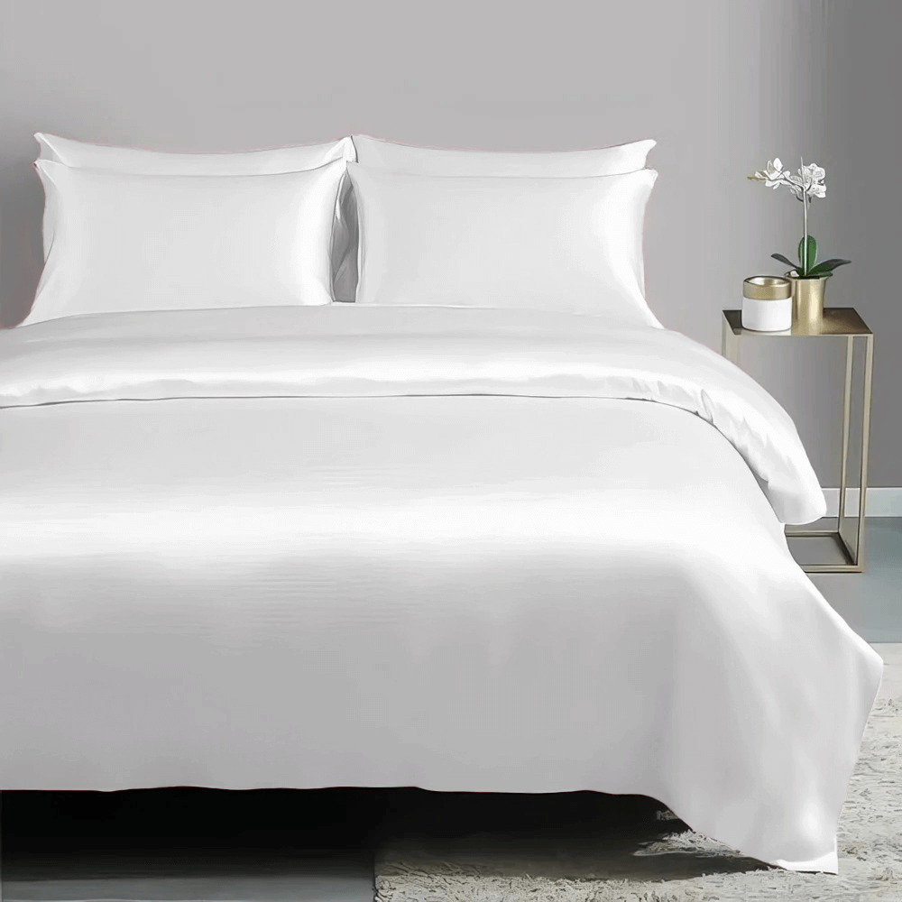 ปลอกหมอนหนุน SAIYASIRI รุ่น SIGNATURE ขนาด QUEEN SIZE 20X30  นิ้ว สี WHITE PEARL